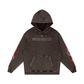 Vanquished Snow Washed Loose Cotton Hoodie