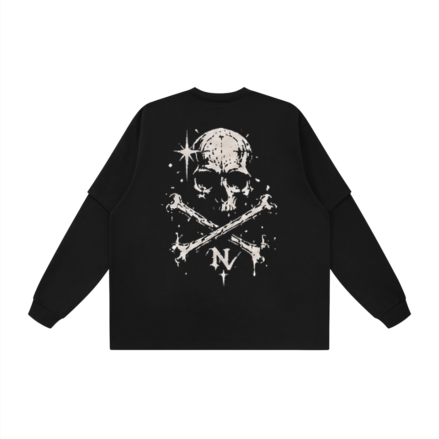 Love After Death Unisex Layered Oversized T-Shirt
