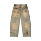 La Maison Du Noir - Men’s Vintage Wash Barrel Leg Jeans