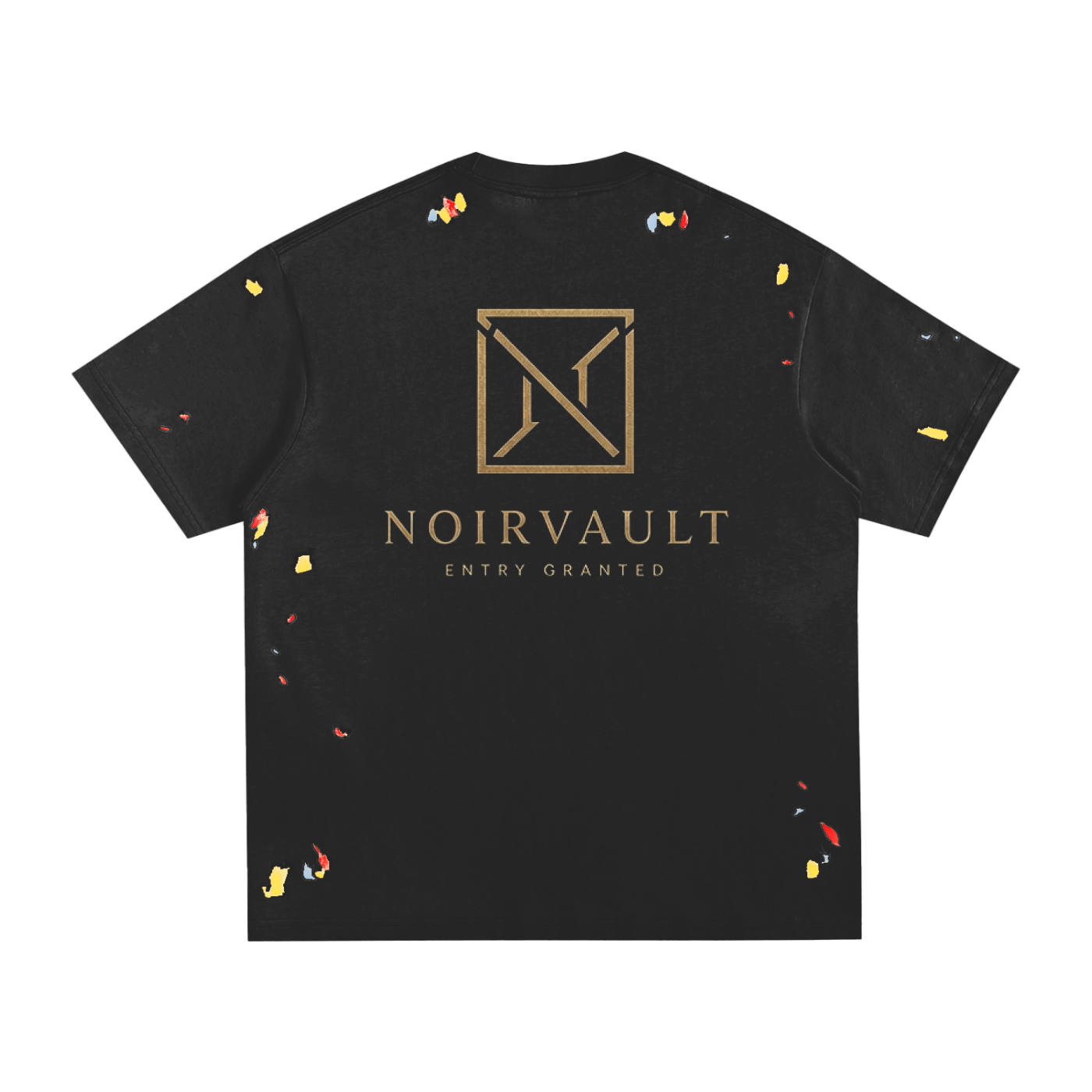 NoirVault - Paint Splatter T-Shirt