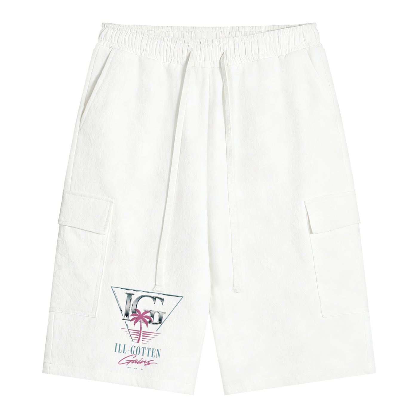 Ill Gotten Gains Mob X NoirVault - Unisex Drawstring Cargo Shorts