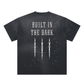 Street Brawler Hand-Frayed Sunfade Paint Splatter T-Shirt