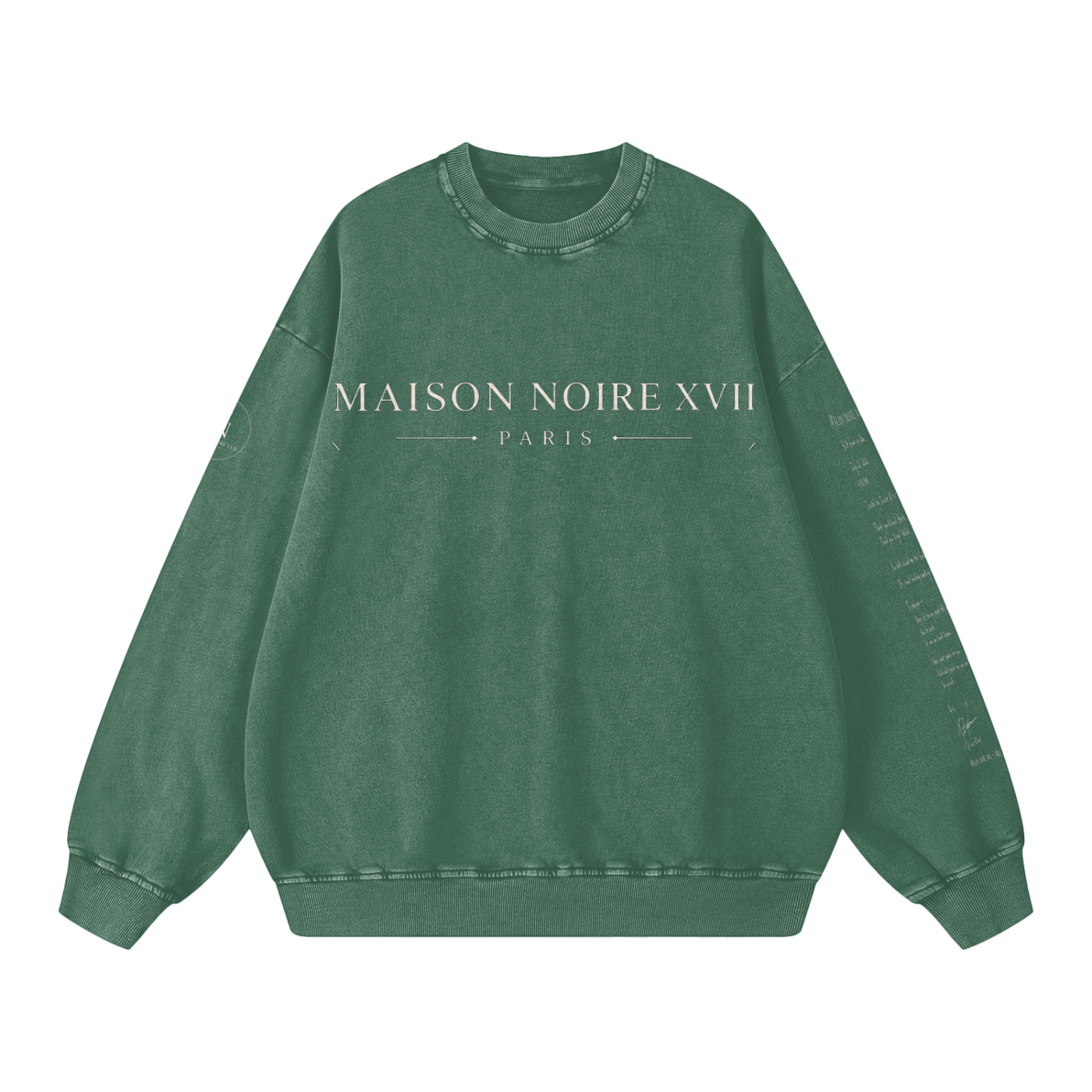 La Maison Du Noir - Snow Washed Oversized Sweatshirt