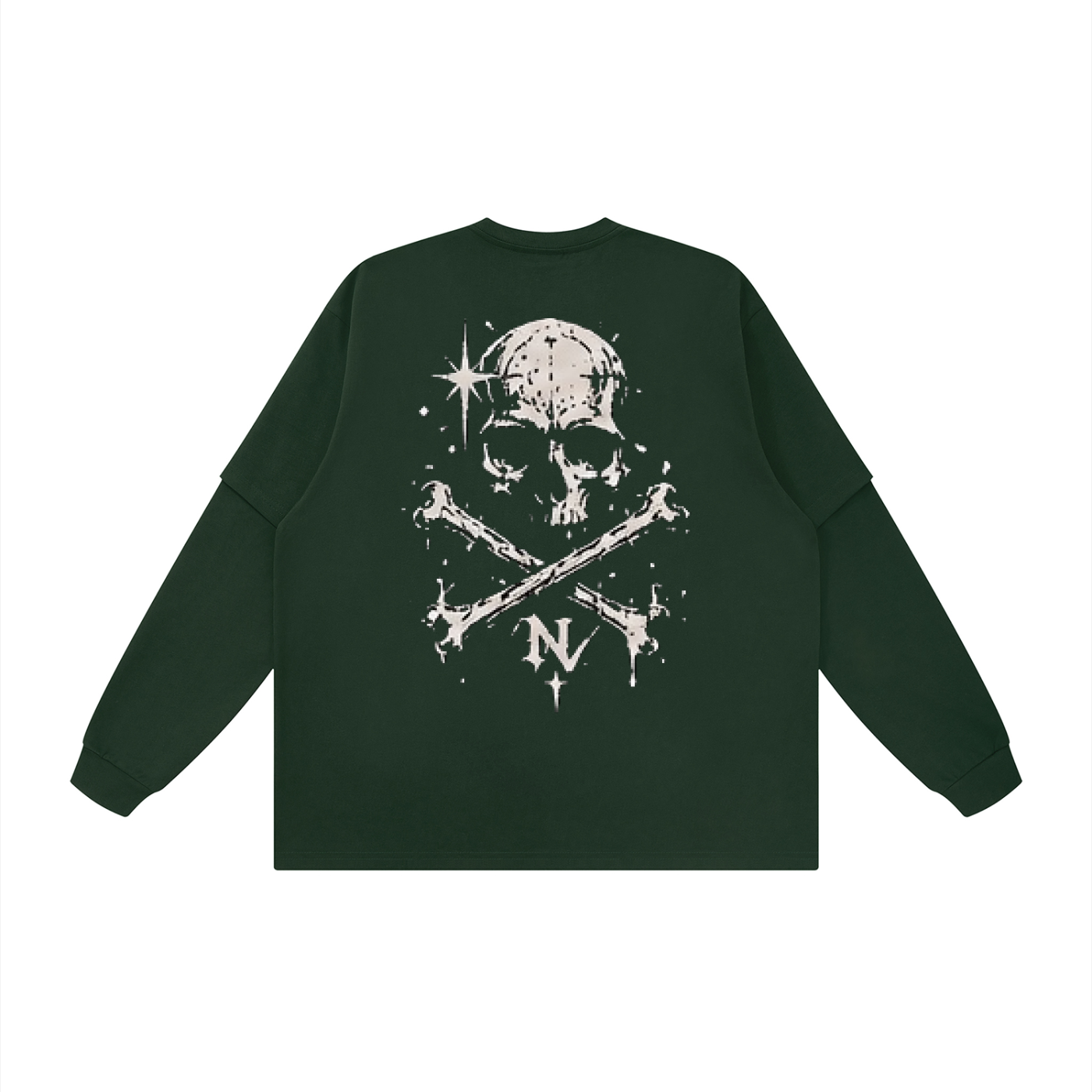 Love After Death Unisex Layered Oversized T-Shirt