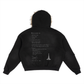 La Maison du Noir XVII - Sun Fade Boxy Detachable Fur Hoodie