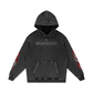Vanquished Snow Washed Loose Cotton Hoodie