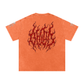 Dark Deeds Snow Washed Oversized Cotton T-Shirt