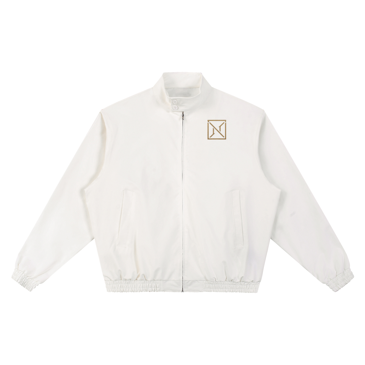 NoirVault - Stand Collar Bomber Jacket