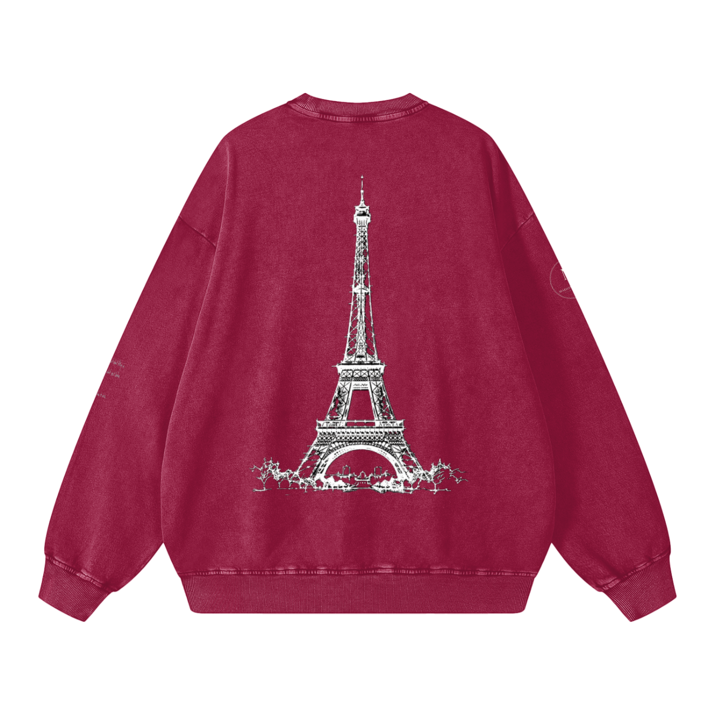 La Maison Du Noir - Snow Washed Oversized Sweatshirt