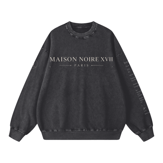 La Maison Du Noir - Snow Washed Oversized Sweatshirt