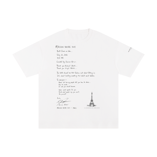 La Maison Du Noir - Unisex Pure Cotton T-Shirt
