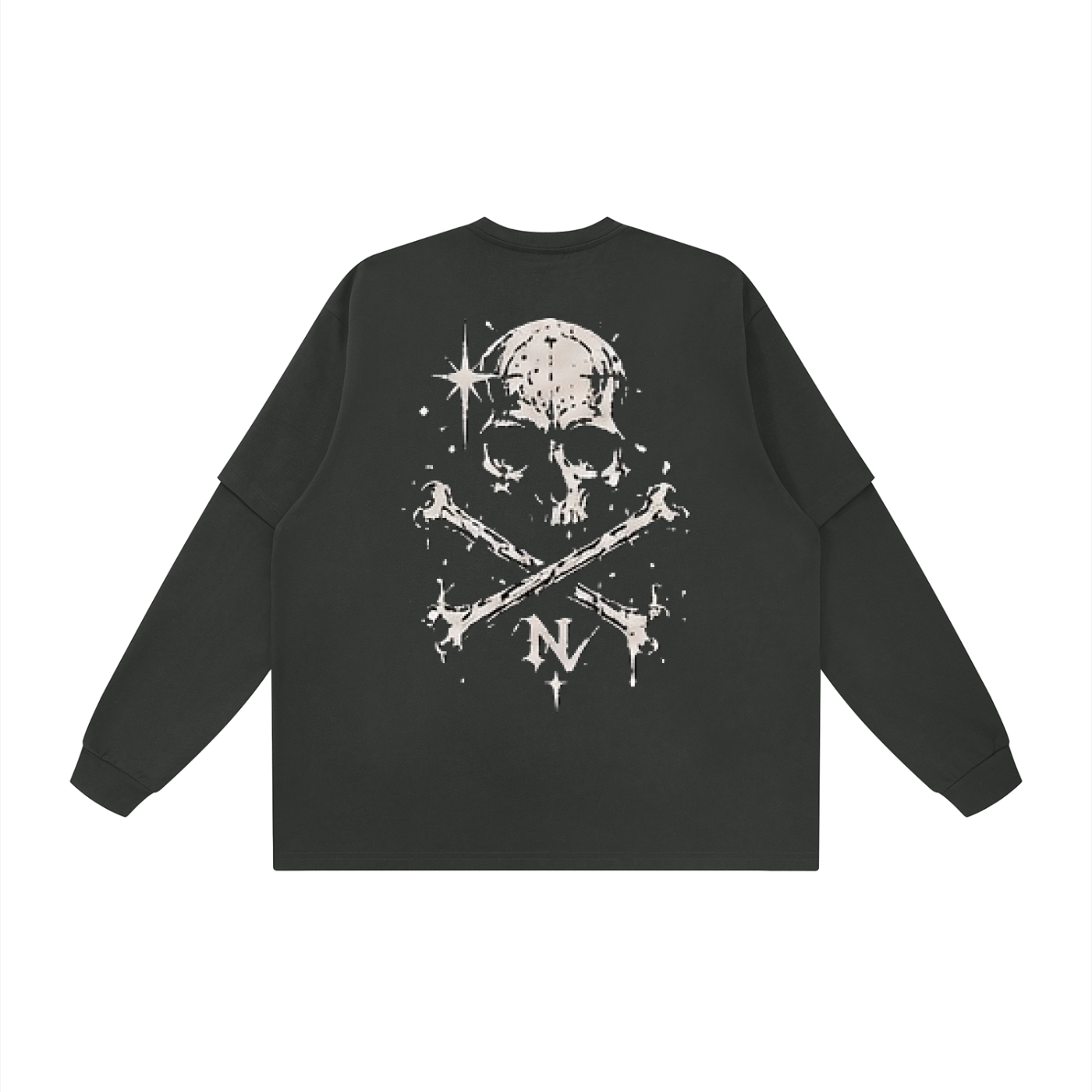Love After Death Unisex Layered Oversized T-Shirt