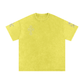Dark Deeds Snow Washed Oversized Cotton T-Shirt
