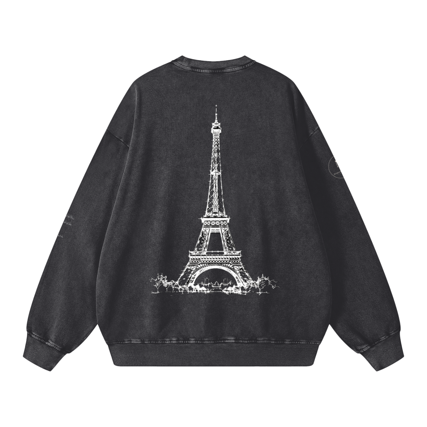 La Maison Du Noir - Snow Washed Oversized Sweatshirt