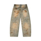 La Maison Du Noir - Men’s Vintage Wash Barrel Leg Jeans