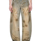 La Maison Du Noir - Men’s Vintage Wash Barrel Leg Jeans